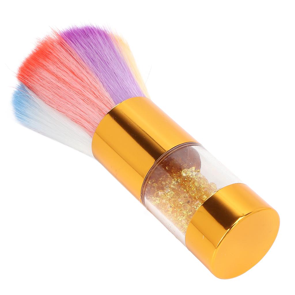 Makeup Brush Fashionable Rhinestones Inlaid Loose Powder Brush Nail Art Dust Remover