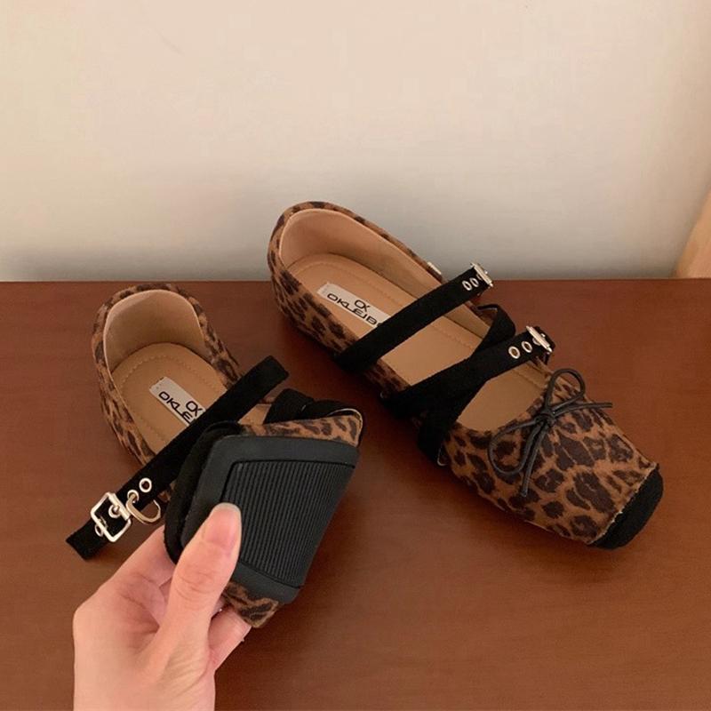 Fashion SUOJIALUN 2025 New Brand Women Flat Shoes Fashion Round Toe Ladies Elegant Mary Jane Shoes Soft Flat Heel Dress Single Shoes