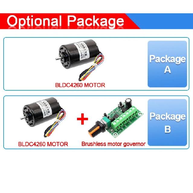 ChiHai Motor CHB-BLDC4260 DC24V 8000RPM 12V 4000 RPM 42mm Long Life Low Noise Brushless Dc Motor For Industrial Application