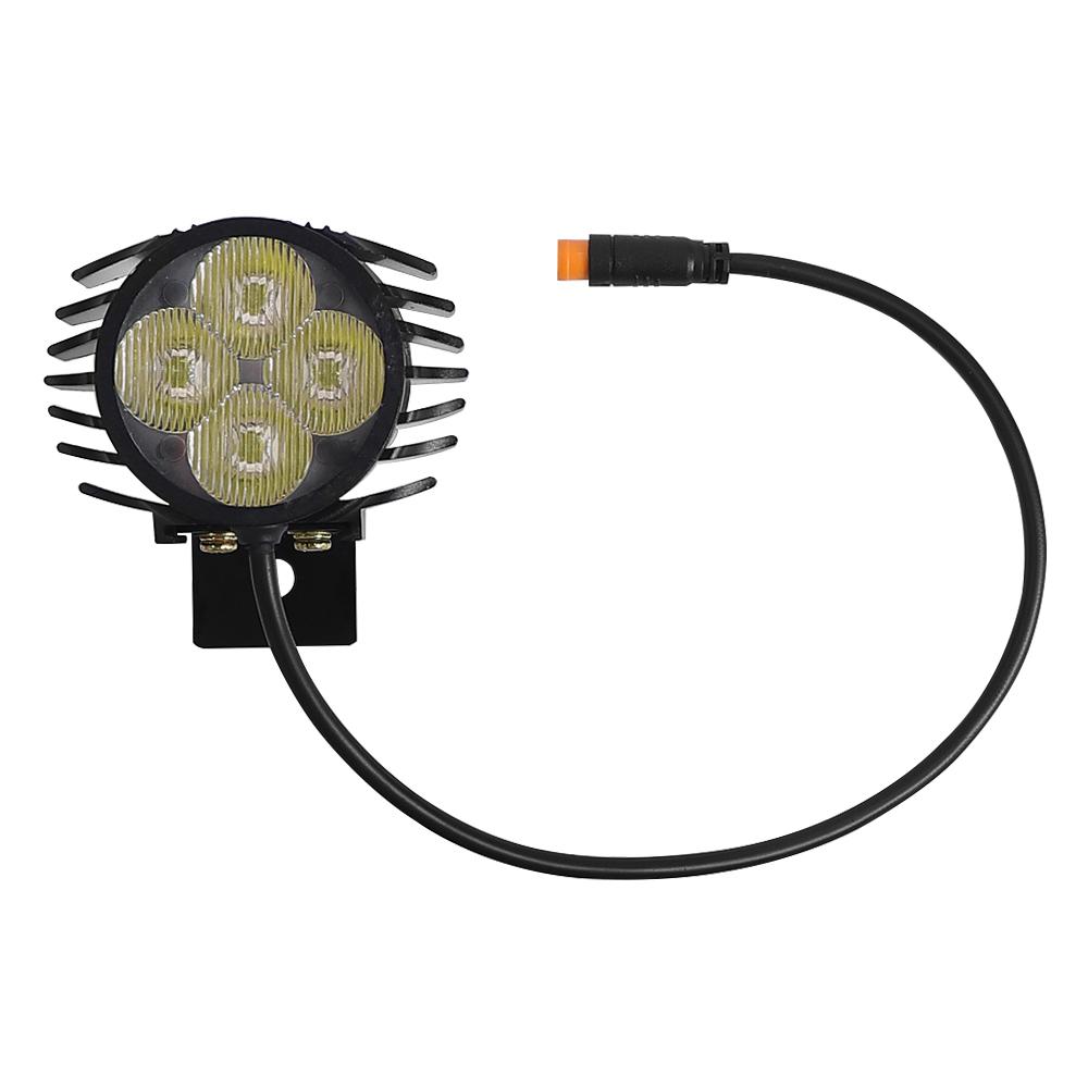 Reflektor LED do Kugoo Kukirin G2 Pro G2 Max Lampka Przednia na Kierownicę Lampa Przednia Akcesoria do Hulajnogi Elektrycznej Część Zamienna
