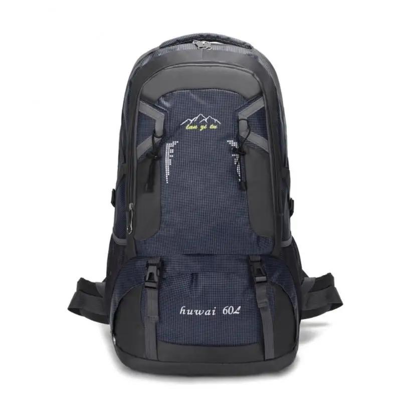 60L Large Capacity Outdoor Waterproof Backpack For Travel Camping Mountain Climbing