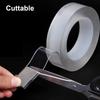 Adhesive Tape Reusable Acrylic Double Sided Transparent Tapes Removable Trimmable Wall Sticker for Kitchen Car