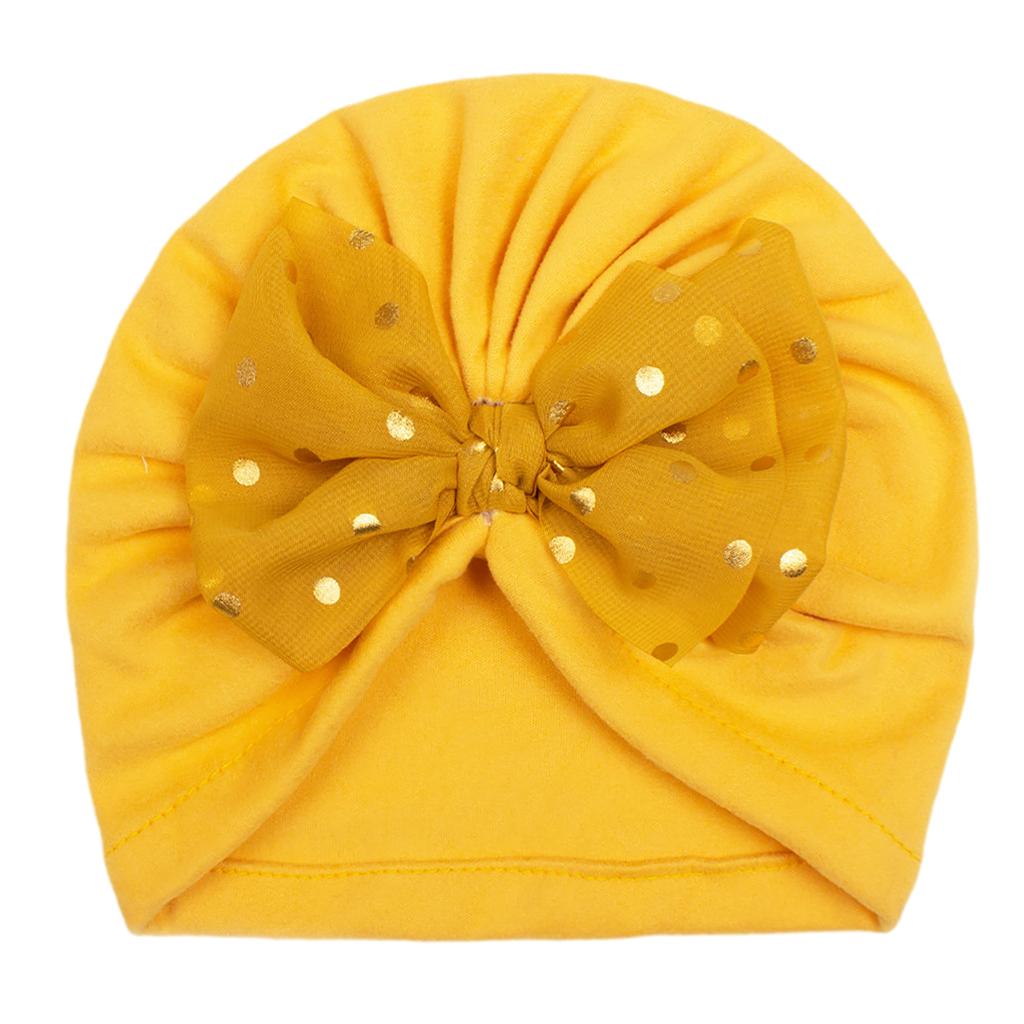 Baby Turban Newborn Baby Girl Hospital Hat Nursery Beanie Headwrap Multicolored for Baby Boy/Girl Nursery Beanie
