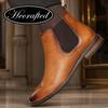 Stiefeletten Lässig Marke 2026 Bequem Mode Stiefel Leder