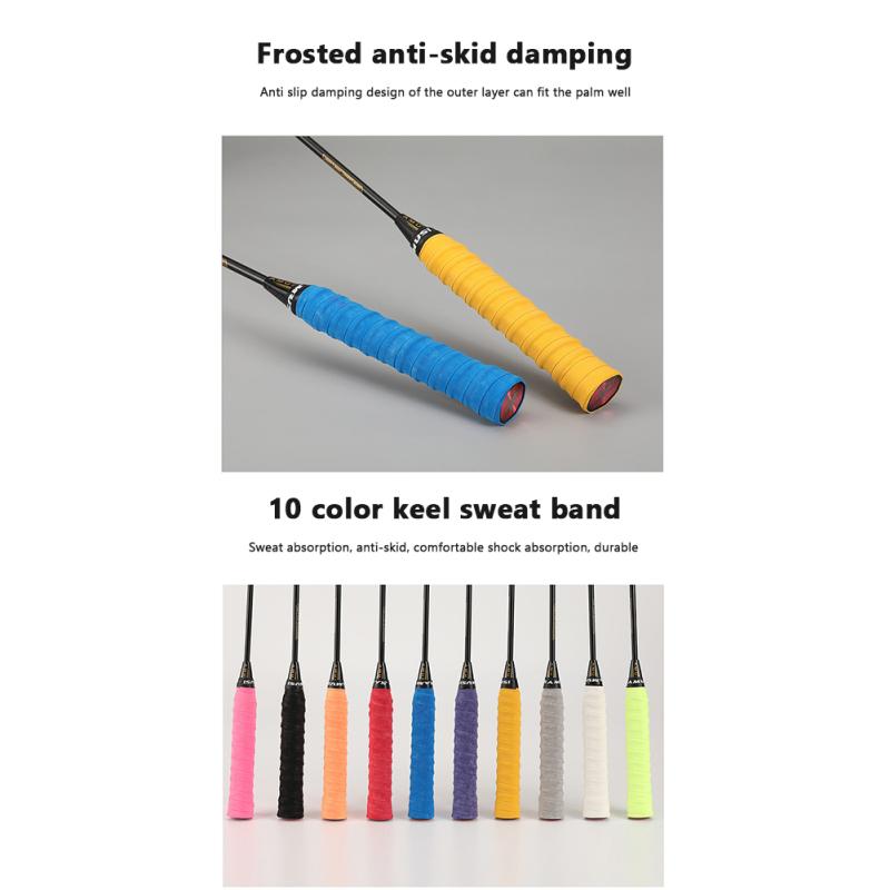 Thickened Handle Tape Non-slip Sweat-absorbing Wrapping Sweat Band For Tennis Badminton Squash