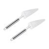2Pcs Stainless Steel Multifunctional Triangular Pizza Cutter Shovel Spatula Kitchen Accessories