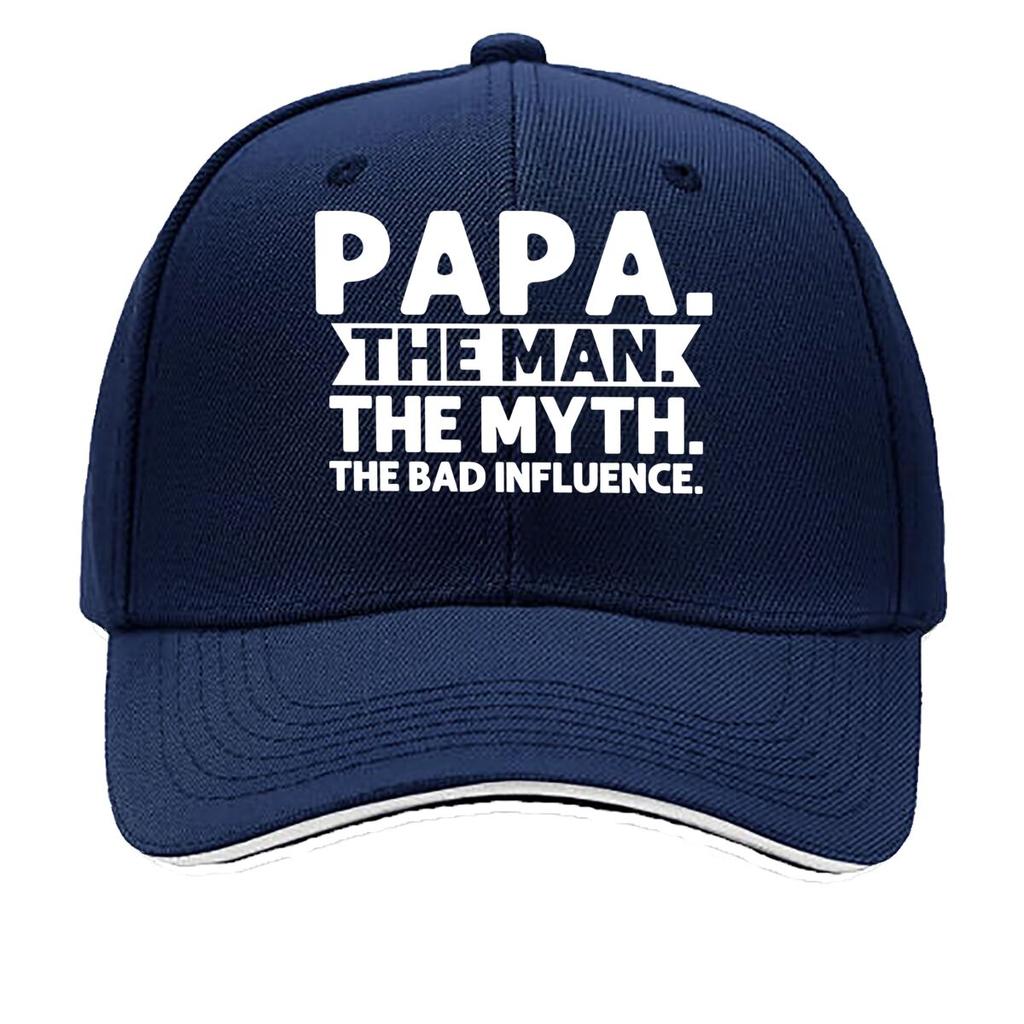 PAPA THE Unisex Adjustable Strap Breathable Unisex Hat with Lettering YK Style for Women Unisex Sandwich Baseball Cap