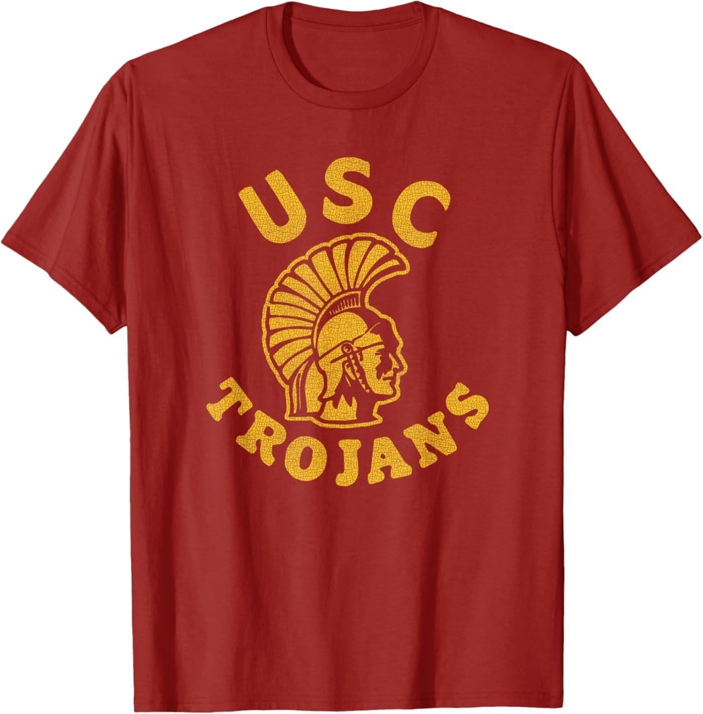 USC Trojans Vintage Tournament Logo Officially licensed T-Shirt L