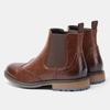 Chelsea Boots Herren 2026 Bequeme Marke Mode Lederstiefel