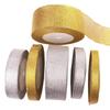 Satin Ribbon with Silver and Gold Glitter for Cake Decoration and Packaging