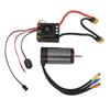 4282 2150KV V2 RC Sensorless Brushless Motor 4 Poles Rotor Replacement RC Motor with 150A ESC Temperature Control Port