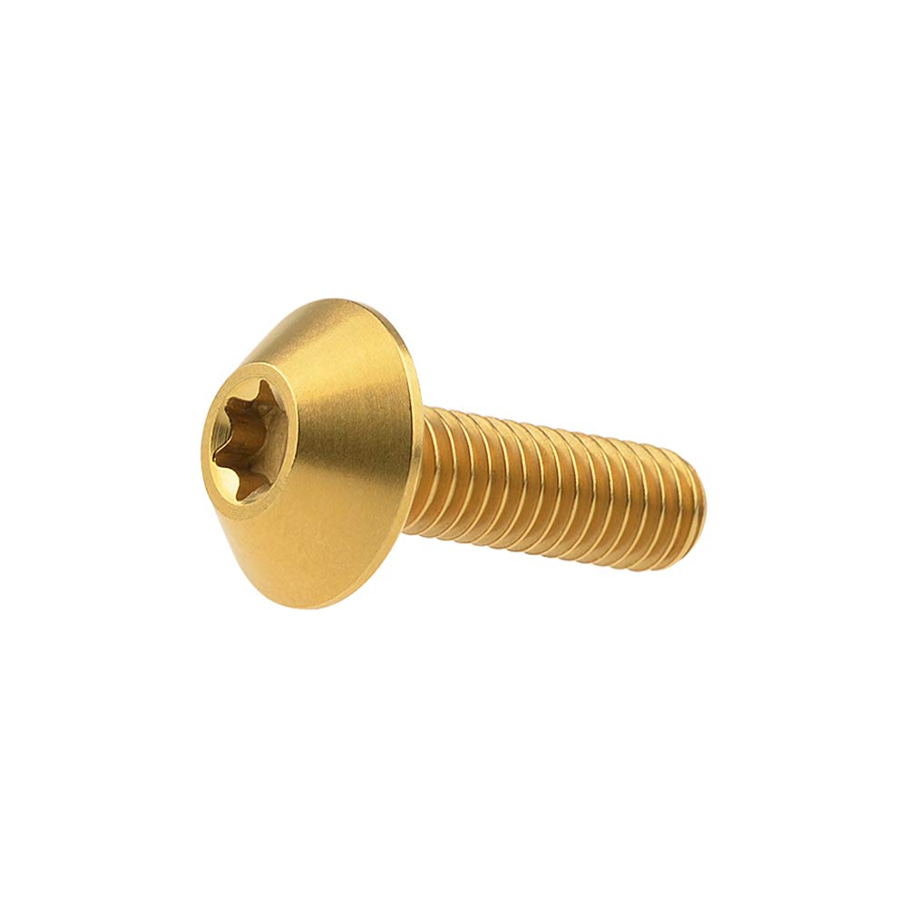 Ruifu Titanium Alloy Torx Bolts M6x12 15 20mm Bicycle Motorcycle