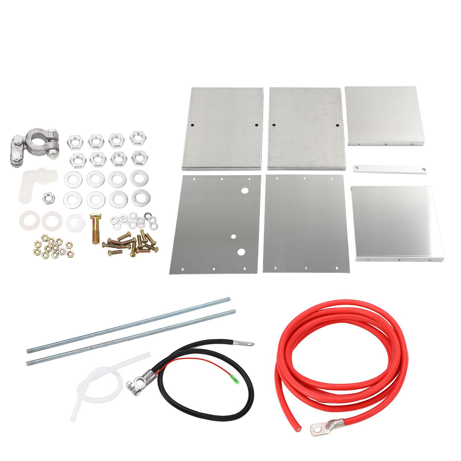 

Универсальный комплект для перемещения аккумуляторного ящика из нержавеющей стали повышенной прочности для всех транспортных средств