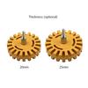 4 Inch Pneumatic Rubber Remover Wheel Car Decal and  Decal Removal Scraper Tools
