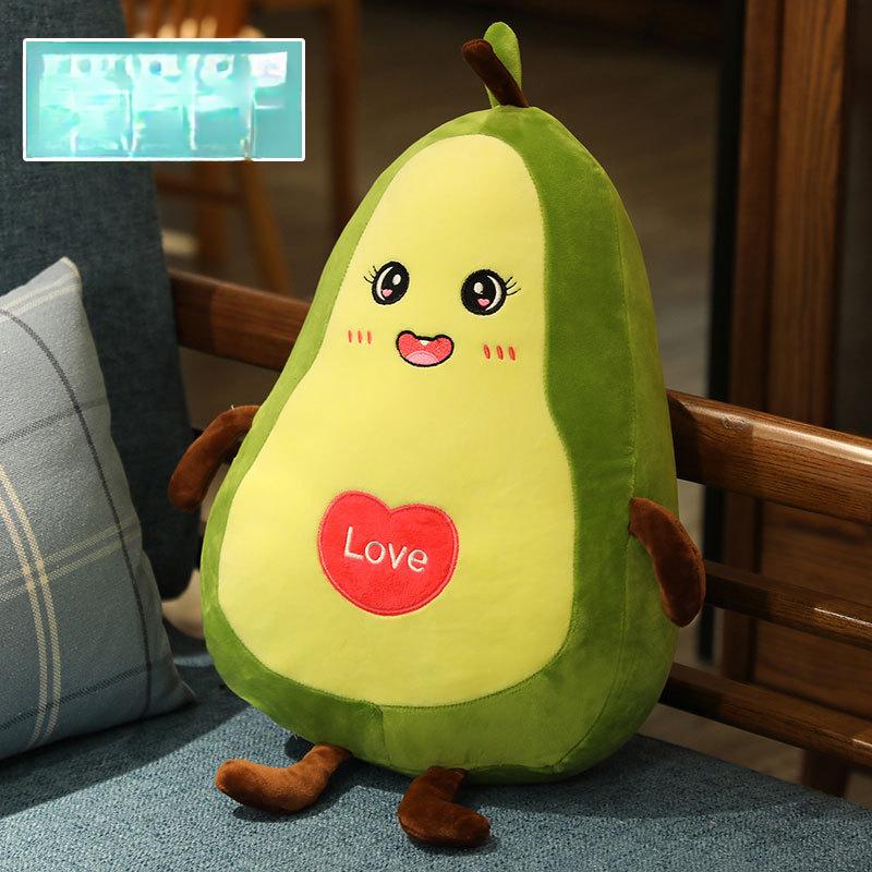 New Cute Fruit Peach Apple Pillow Plush Doll Creative Children's Toys