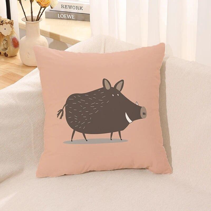 Sleeping Pillow Animal Cushion Cover Car Office Gift   Sofa   Decorative