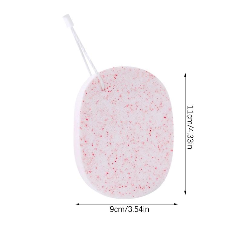 Powder Puff Sponge – Dual-Purpose for Face Cleansing and Makeup Application, Ideal for Seaweed Masks and Daily Skincare