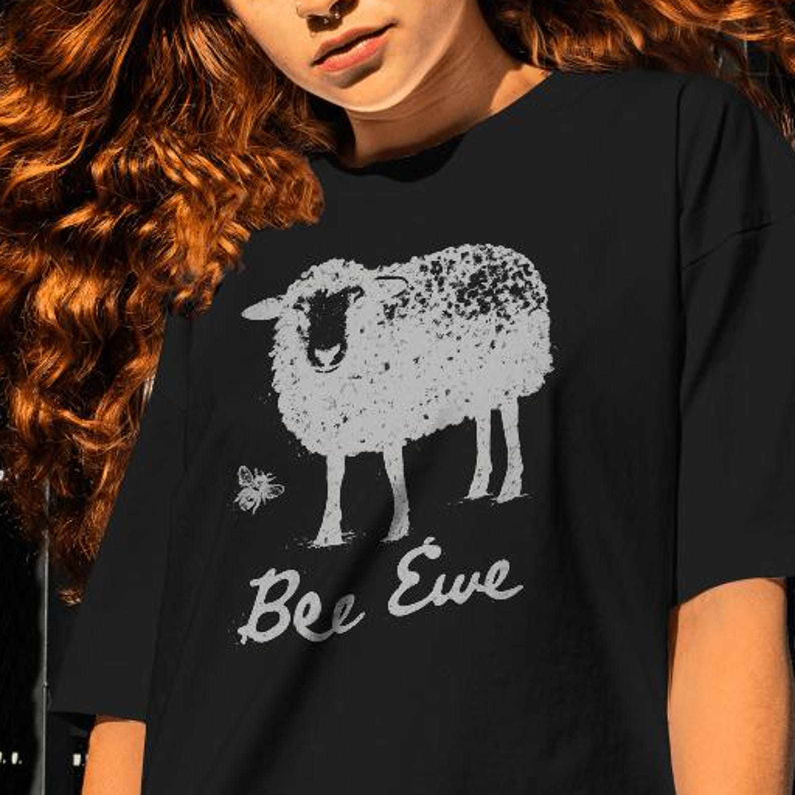 Bee Ewe Shirt - Funny Bee Lover Gift 2XL