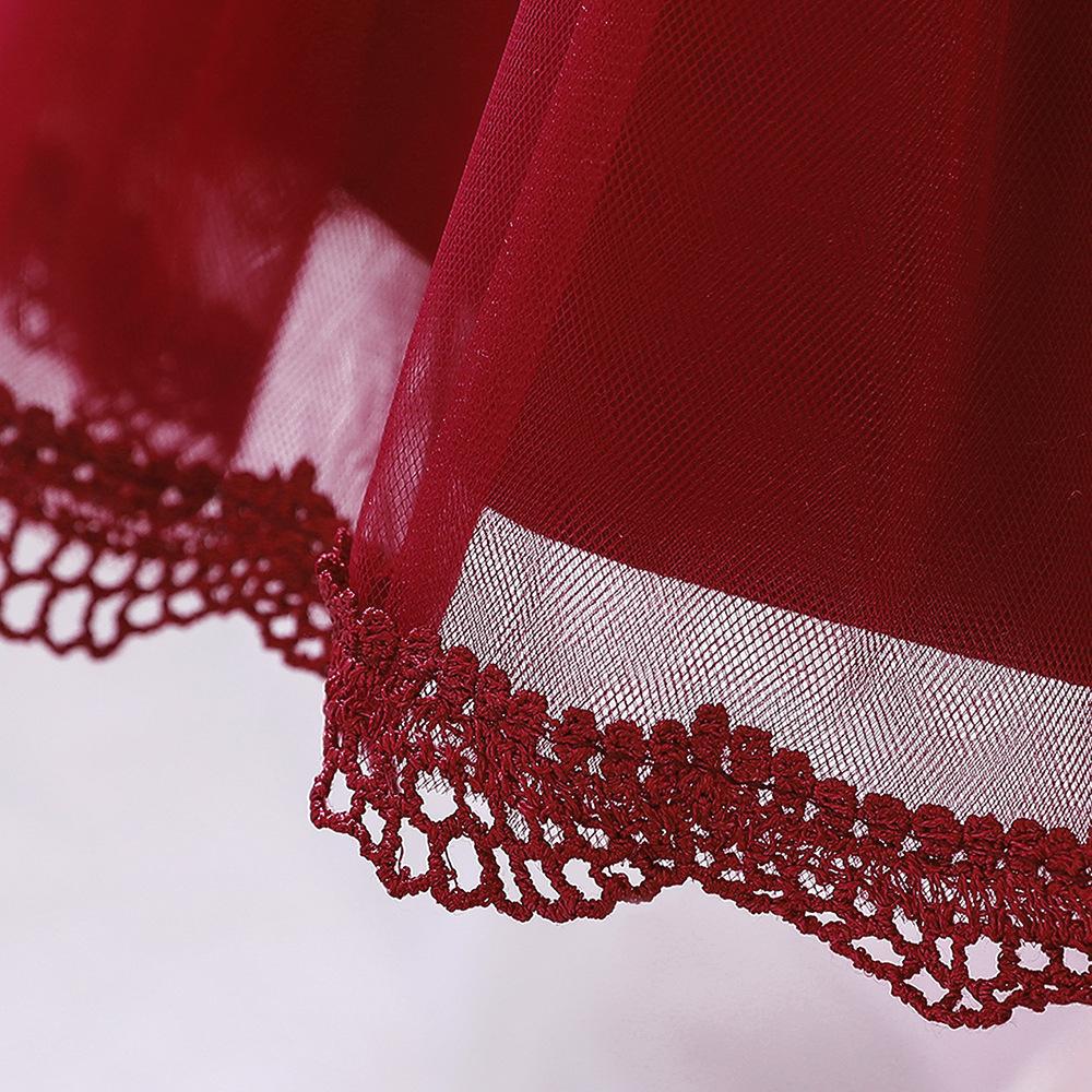 Holčička Společenské šaty s květinami Elegantní 1 rok narozeninové krajkové společenské šaty Dětská princezna Dětské šaty pro dívky Novorozenci Svatební outfity