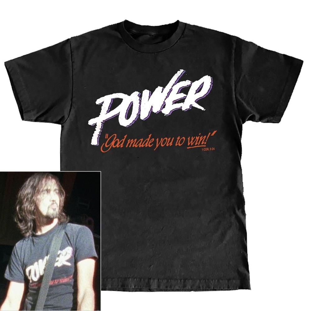 

Power TShirt worn by Krist Novoselic Nirvana Unisex T-Shirt XXL