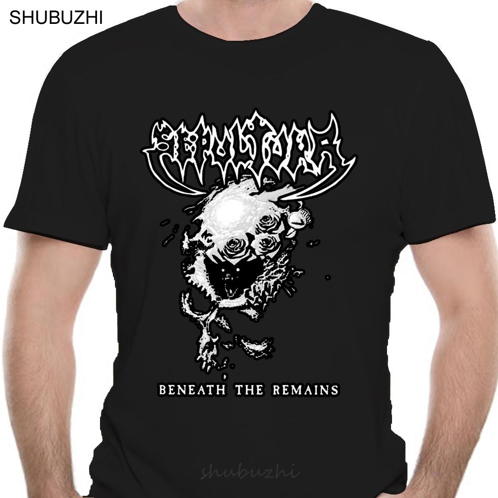 Sepultura Beneath The Remains album BLACK T SHIRT cotton all sizes S5XL fashion tshirt men cotton brand teeshirt