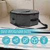 Hat Organizer Bag Oxford Cloth Dustproof Cowboy Hat Box with Metal Hook and Handle Portable Travel Large Capacity Cap Organizer