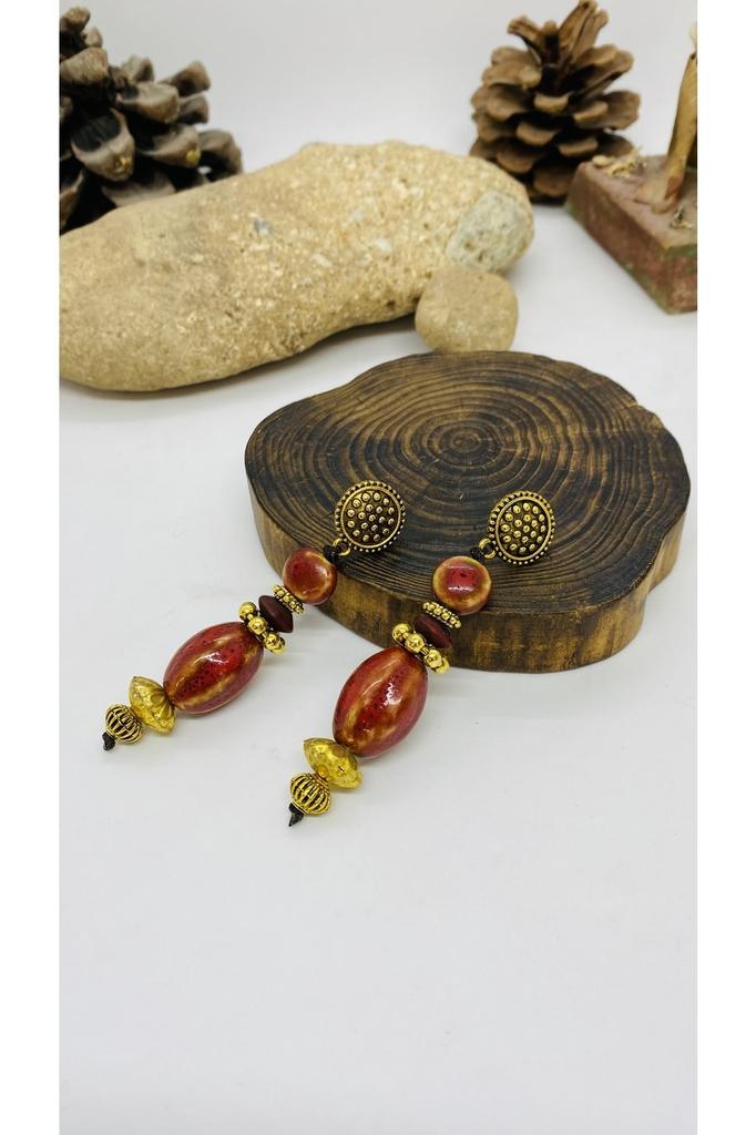 Valentine's Day Birthday Gift Handmade Ethnic Authentic Hippie Bohemian Fashion Jewelry Earrings