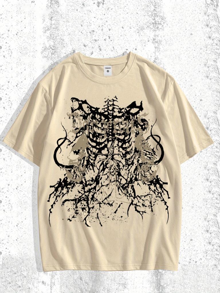 Hotselling mens Tshirts for summer 2025 Casual roller skating 3D printed breathable mesh street mens wear