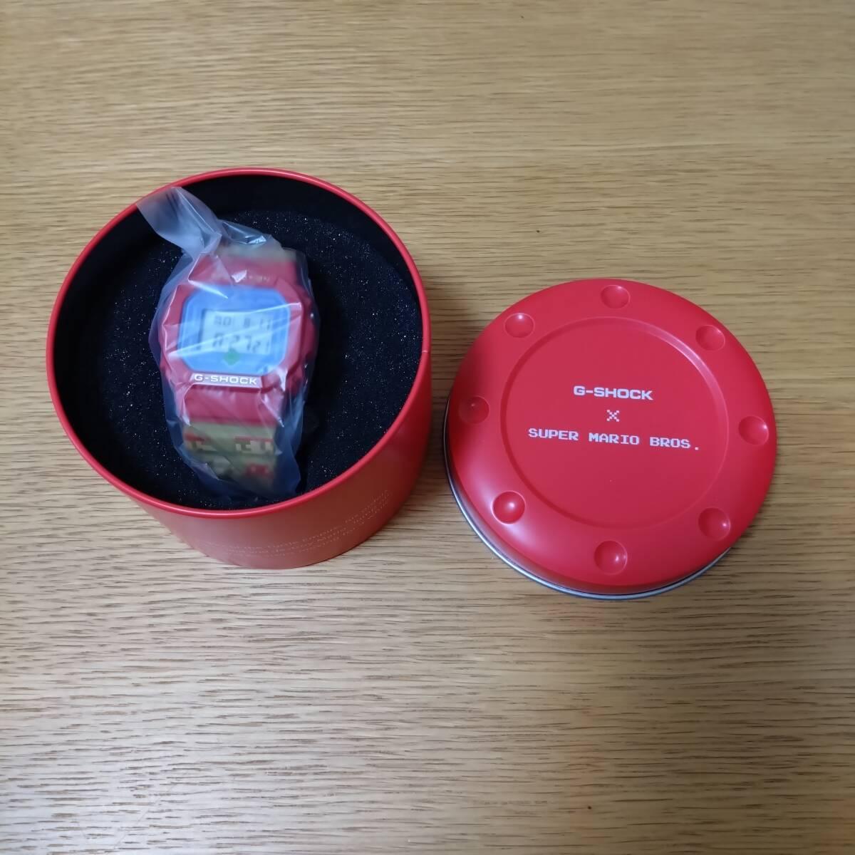 [Unused] CASIO G-SHOCK DW-5600SMB-4JR Super Mario Brothers collaboration model Domestic regular product
