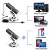 Ninyoon 4K WiFi Microscope for iPhoneAndroid PC, 50-1000X USB Digital Microscope, Wireless Super HD Endoscope Camera, Compatible with All Mobile