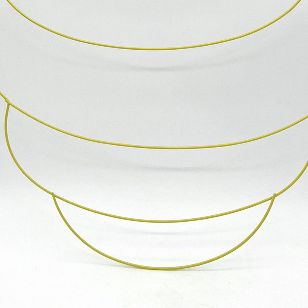 Yousheng Bee Hive Wreath Frame Heart Metal Wire Form Bee Shaped Wire Frame Wreath Form for Flowers Ribbons DIY Wreath Home Decor