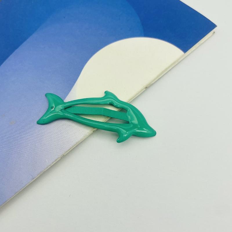 4Pcs Cute Cartoon Dolphin Bb Hair Clip For Women Girls Versatile Bangs Side Clip Fashion Hair Accessories Gifts