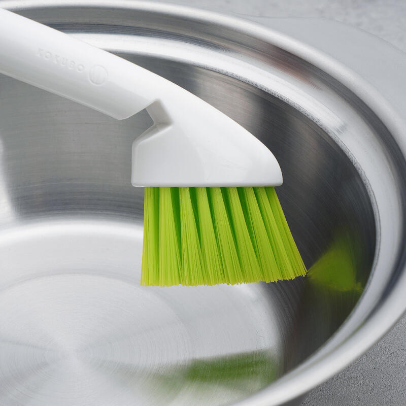 Green Two-way Brush Sink Cleaning Brush Pot Washing Brush