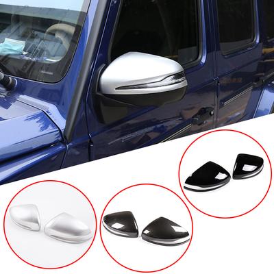 For Mercedes-Benz G-Class W464 19-25 ABS Car Side Door Rear View Mirror Cover Reversing Mirror Protective Cover Car Accessories