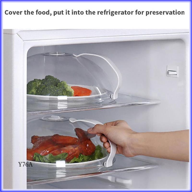 Good-With Steam Vents Dishwasher Safe Cooking Microwave Food Cover Microwave Plate Cover Anti-Splatter Lid Kitchen Tool Easy To