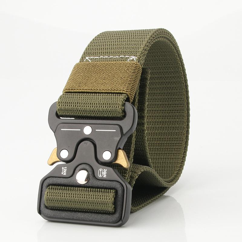 Men Belt Outdoor Hunting Tactical Belt Multi-Function Buckle Nylon Belt High Quality Marine Corps Canvas Belt