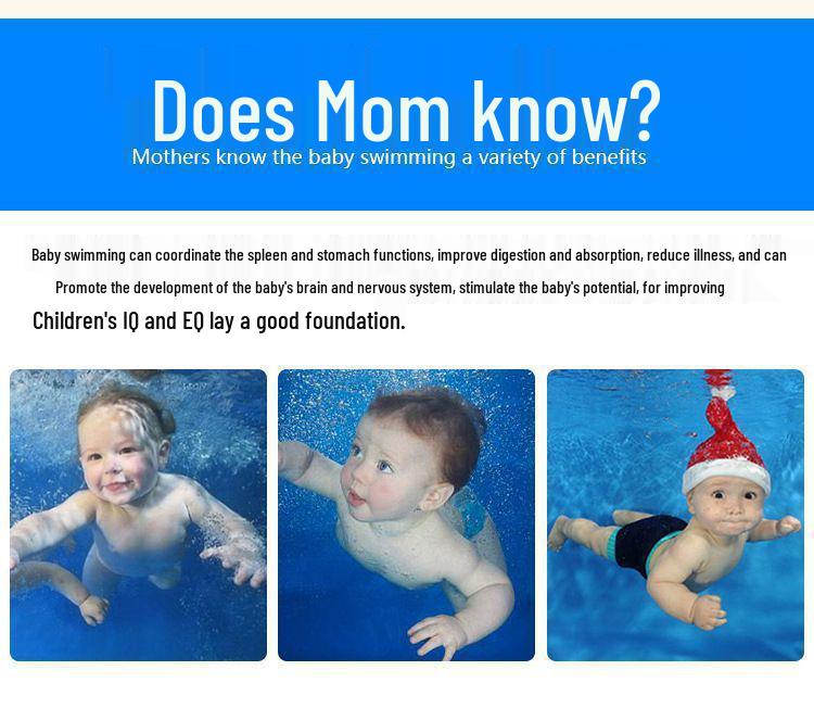 Babyschwimmring - Aufblasbarer, verdickter Schwimmer mit kostenlosem Versand