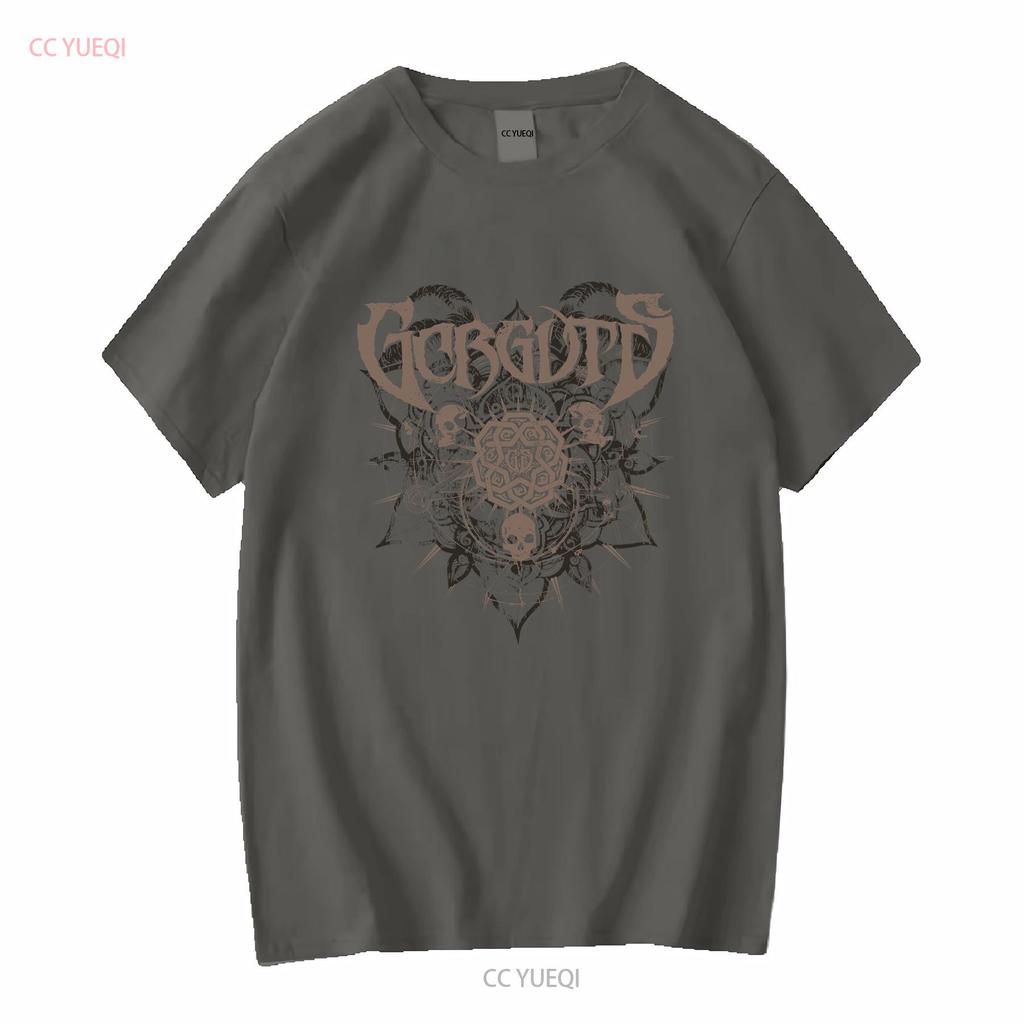 Rare Gorguts Band Basic For Fan Black All Size Men T Shirt S5574 vintage Washed fashion streetwear designer clothes graphic