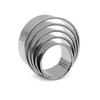 5pcs Round Biscuit Mold Stainless Steel Dumpling Skin Cutting Mould DIY Cake Pastry Baking Cutting Maker Tools Kitchen Gadgets