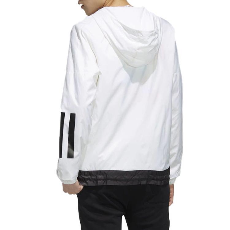 adidas Neo Jackets Men's White Hooded Moderate Other EI4535