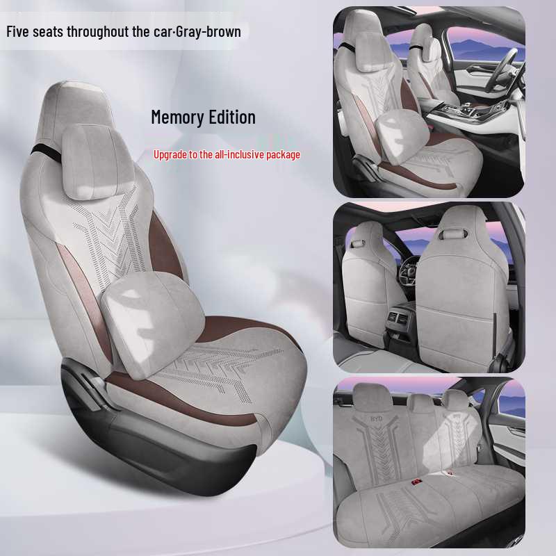 BYD Breathable, Wear-resistant Ramses Qin Plus Seat Cover for Four Seasons - EV/DMI Special Cushion.