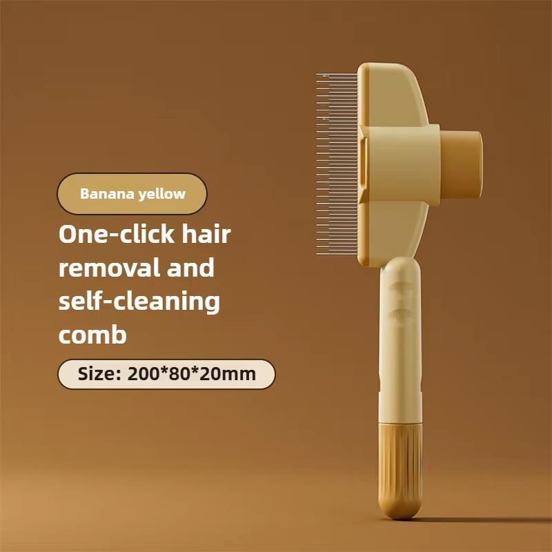 Pet Hair Remover Brush for Dogs Cat Grooming Comb Long Hair Dog Cleaning Bath Brush Pet Supplies