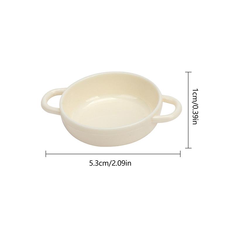 Dollhouse Mini Stockpot Model Dollhouse Miniature Kitchen Cookware Decorated Dollhouse Accessories