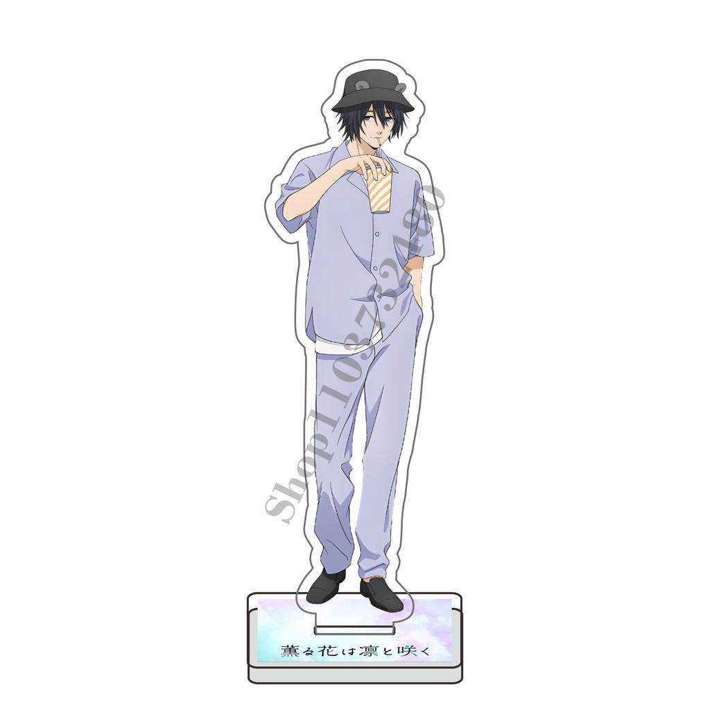 Anime The Fragrant Flower Blooms With Dignity Acrylic Stand Figures Rintaro Tsumugi Kaoruko Waguri Cosplay Model Desk Decor Gift