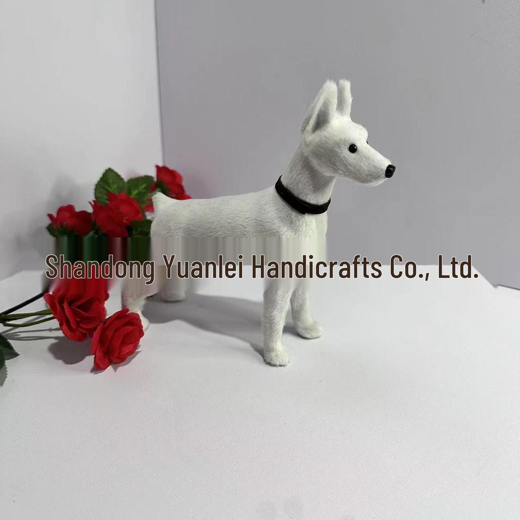 Dachshund Fur Toy: Small Animal Model Ornament