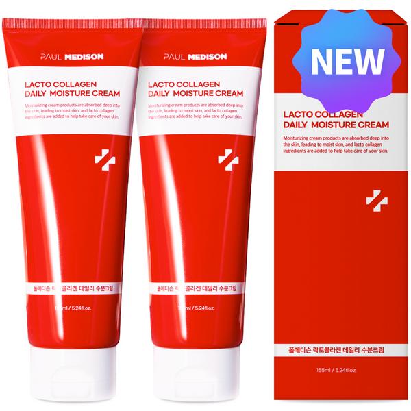 

Paul Madison Lactocollagen Daily Moisture Aqua Увлажняющий крем, 155мл, 2 шт. Популярная корейская косметика