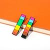 Rainbow LGBT Pride Badge Pin Gay Lesbian Brooch Colorful Equality Symbol Accessory LGBTQ Jewelry
