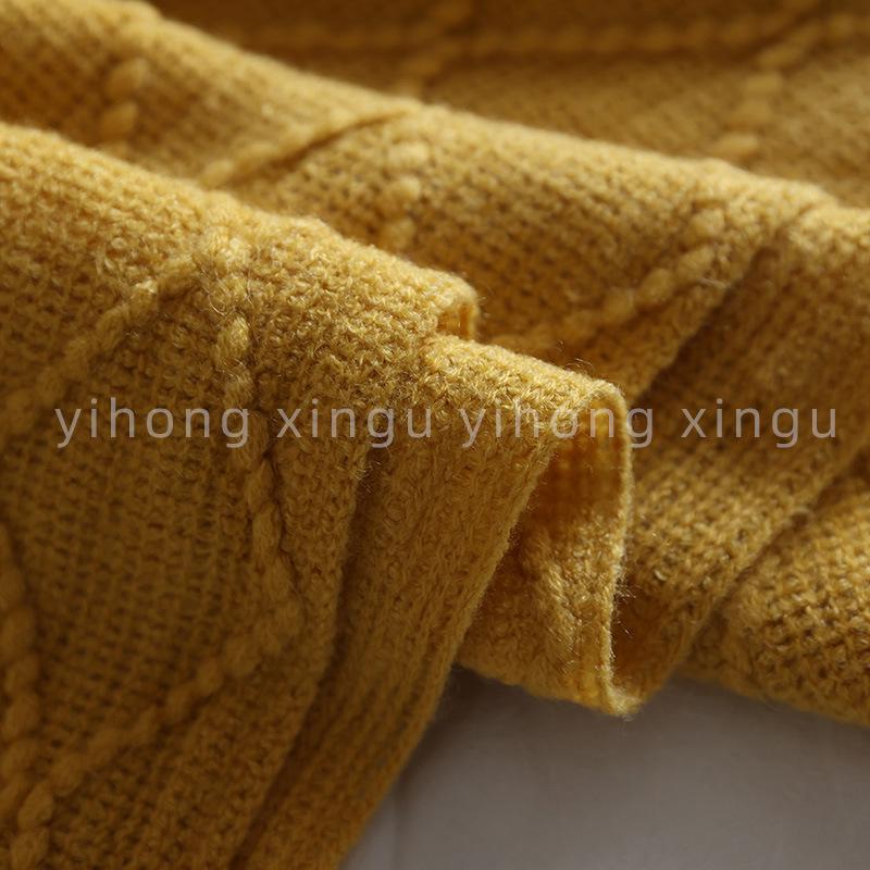 Decorative Bed Runner & Knit Throw Blanket for Home, Office, Sofa, or Nap