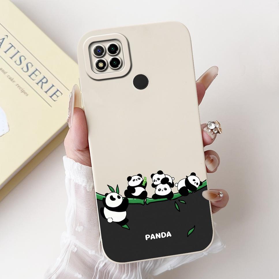 New For Xiaomi Redmi 9C 6.53" Case Cartoon Panda Soft Silicon Back Cover For Redmi 9C NFC lovely Animal print Phone Case Funda