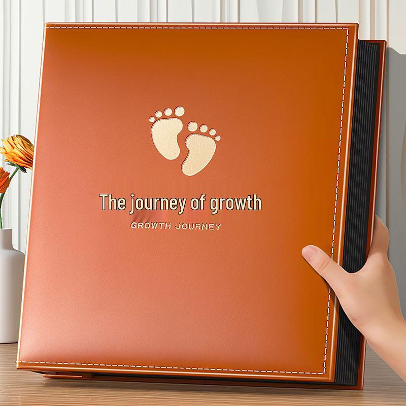Mixed Size Family Edition Photo Album - 5678 Inch, Large Capacity, Commemorative, Couples' Photo Storage